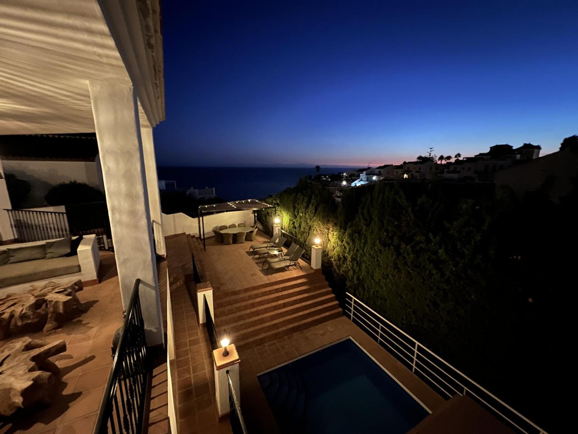 Willa Casa Alba Nerja Zewnętrze zdjęcie